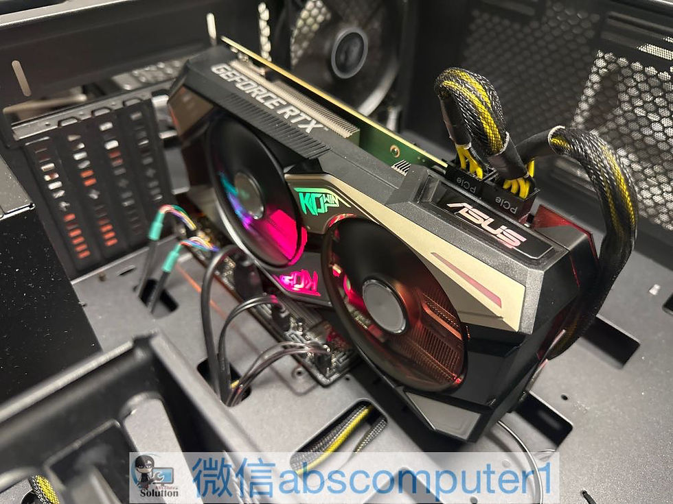 Thumbnail: ASUS KO GeForce RTX 3070 OC 8GB LHR Graphics Card  Tested and working perfectly.