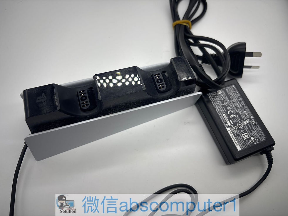 Thumbnail: Sony PS5 DualSense Charging Station Dock + Original Power Adapter CFI-ZDS1  Cond