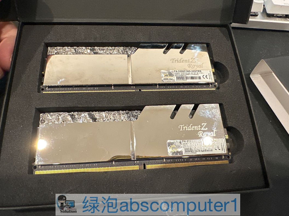 縮圖：G.SKILL Trident Z Royal Silver RGB 32GB (2×16GB) DDR4-3200 CL16 Memory Kit – Com