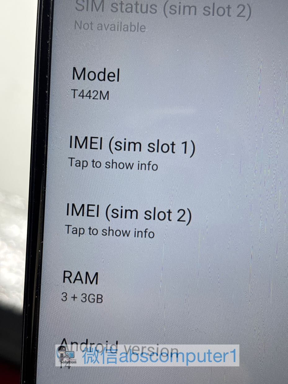 Thumbnail: TCL 40 XL / T442M Android 14 Dual SIM Smartphone 6GB RAM Blue Unlocked No NFC  U