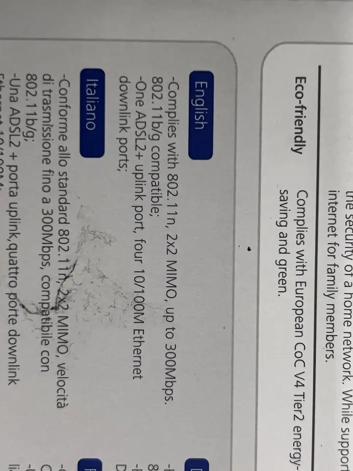 Thumbnail: Huawei HG532d ADSL2+ Wireless High Speed Media Router Modem White 300MBPS