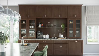 Sand shaker kitchen cabinets installed in Gold Hill, Oregon