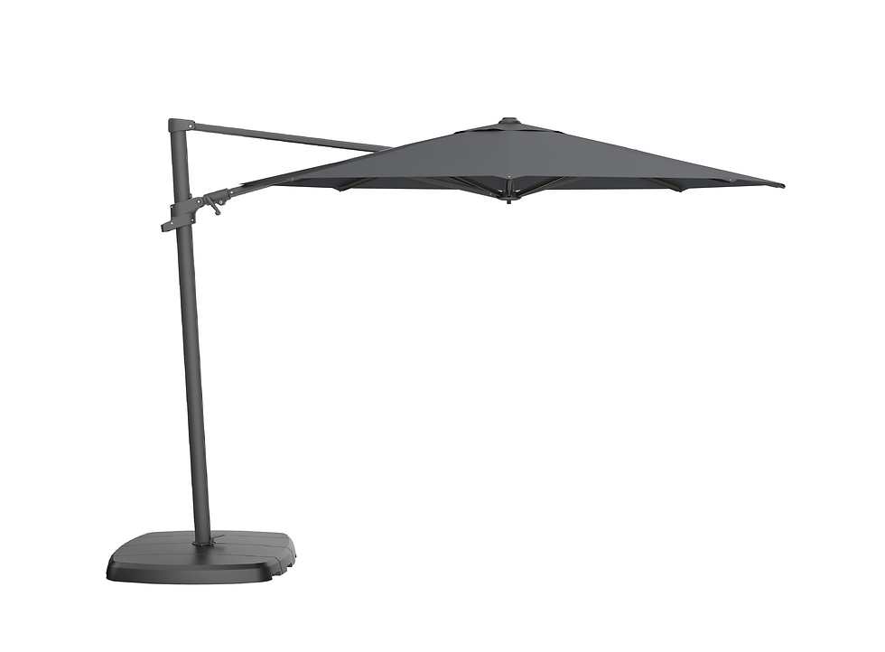 Thumbnail: 11' AG15A Umbrella w/Base | Treasure Garden