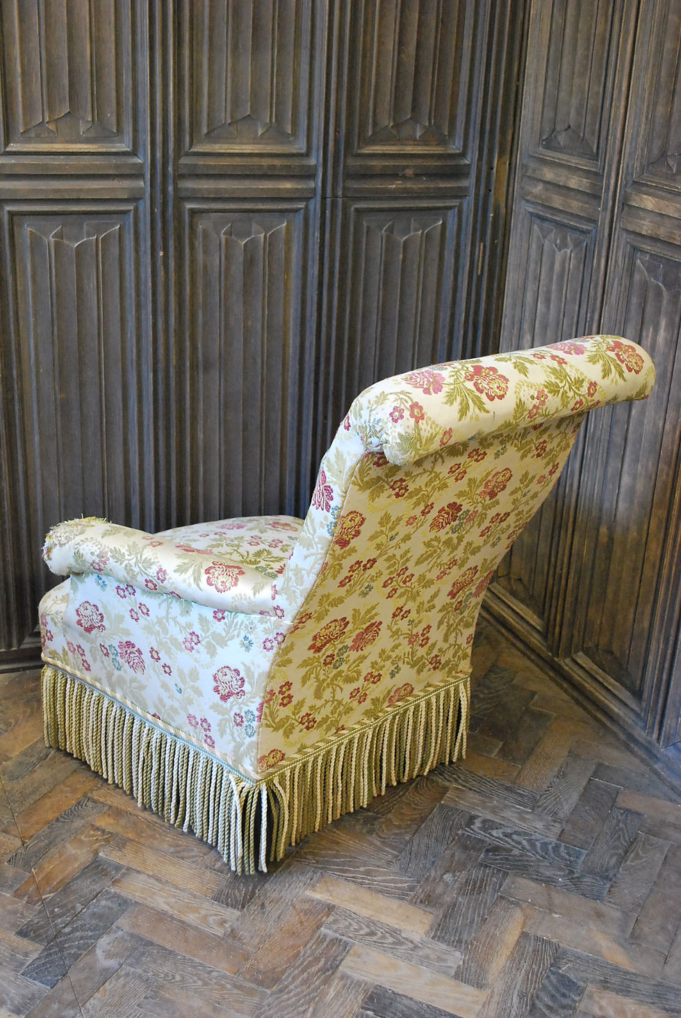 Thumbnail: Antique French Napoleon III Fauteuil Armchair