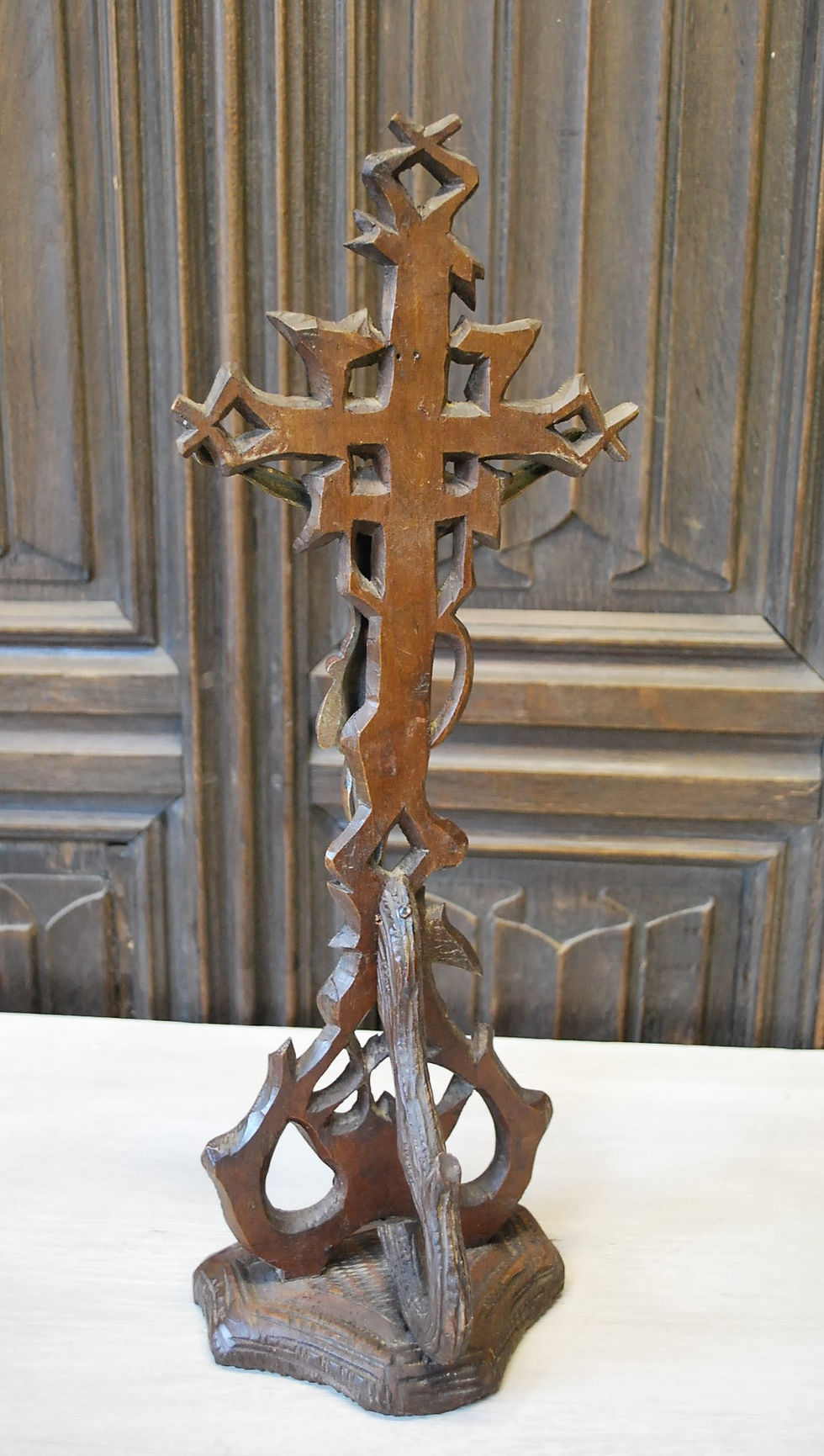Thumbnail: Black Forest cross with Corpus Christi