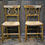 Thumbnail: Pair of Painted Regency hall Chairs