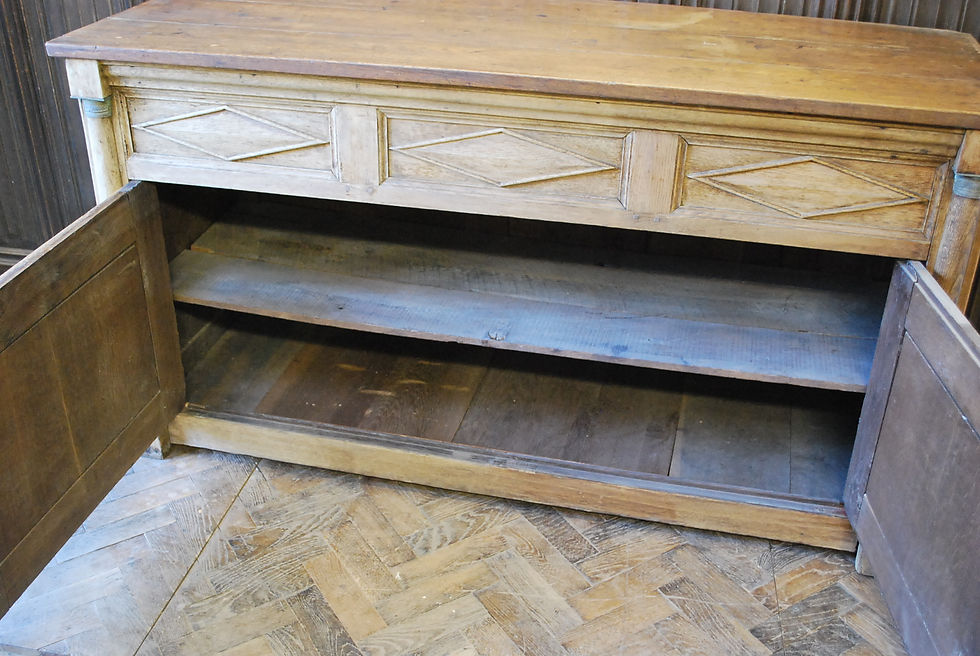 Thumbnail: Decorative Empire French Oak Buffet