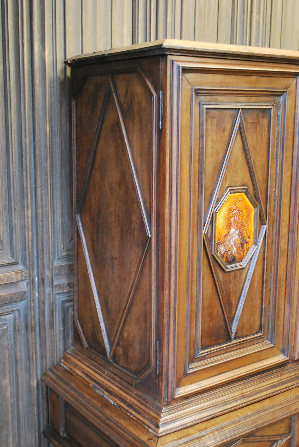 Thumbnail: French Walnut Cabinet on Stand