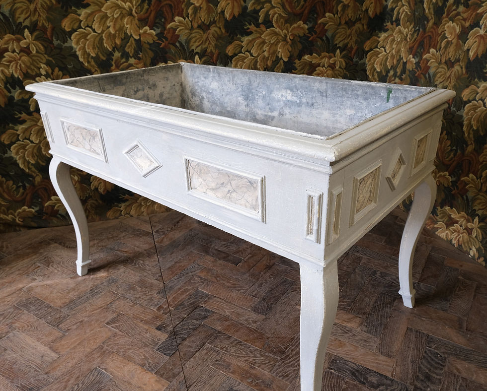 Thumbnail: Antique decorative country house planter/wine cooler