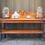 Thumbnail: Large Antique Country House Mahogany Server/ Console