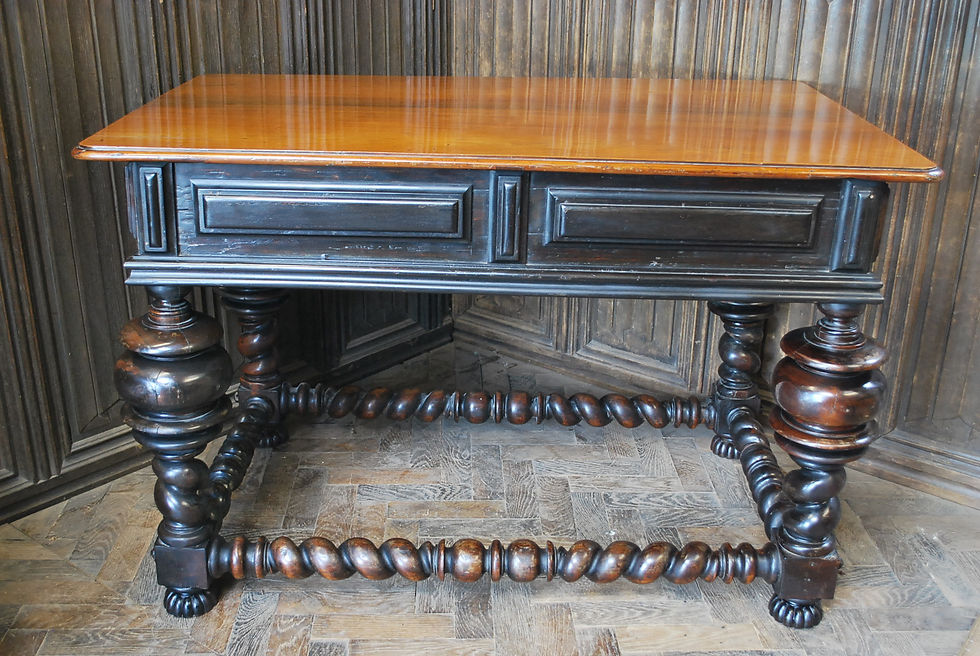 Thumbnail: Indo Portugese Rosewood Freestanding Table
