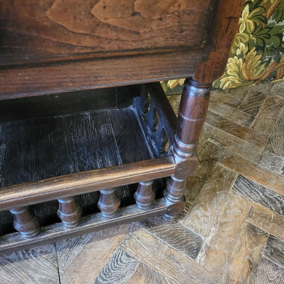Thumbnail: Antique French Chestnut Food Cupboard