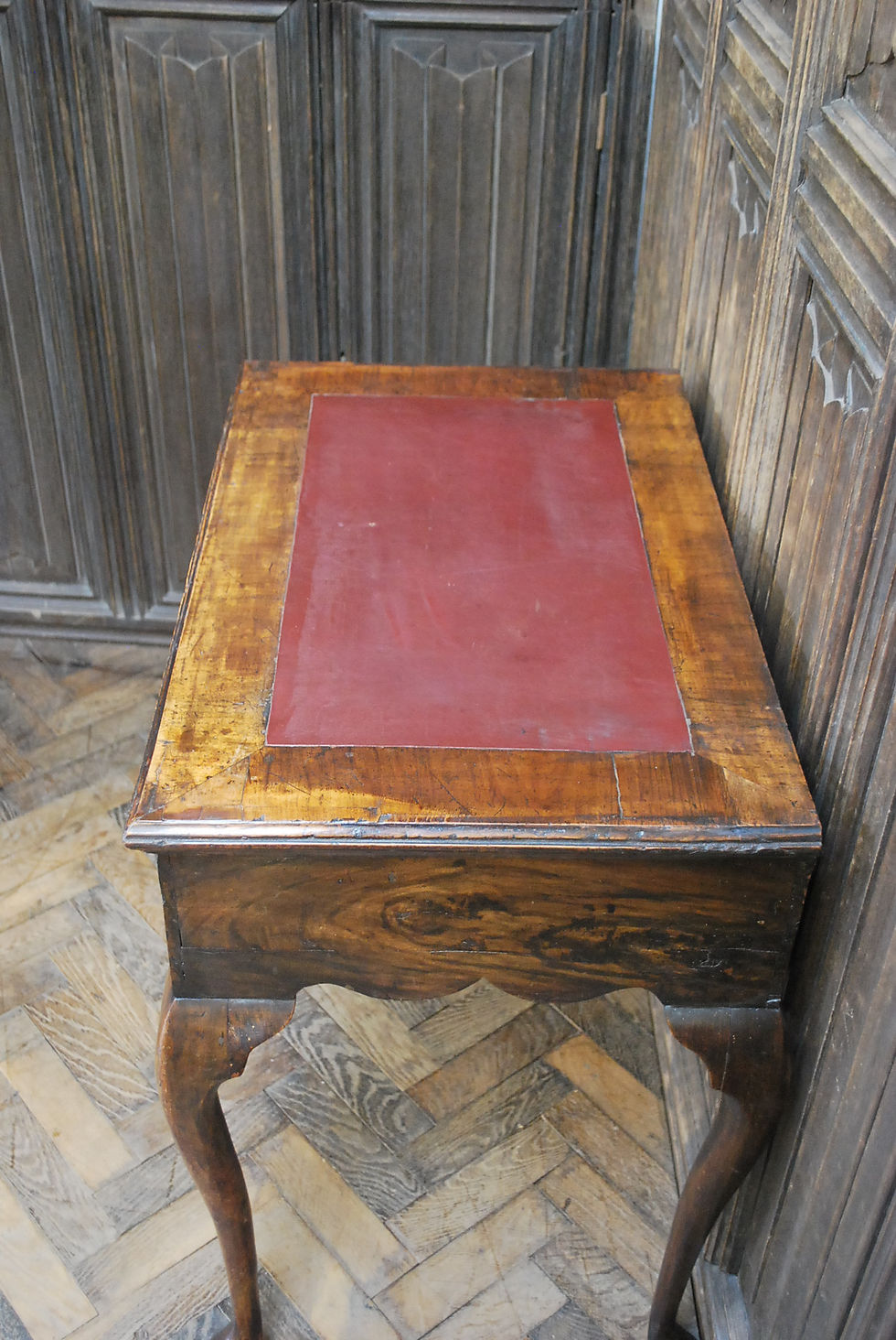 Thumbnail: Queen Anne walnut lowboy /side table