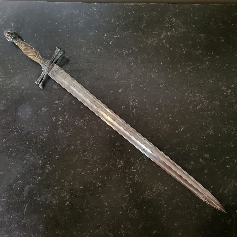 Thumbnail: Masonic skull and cross bones sword