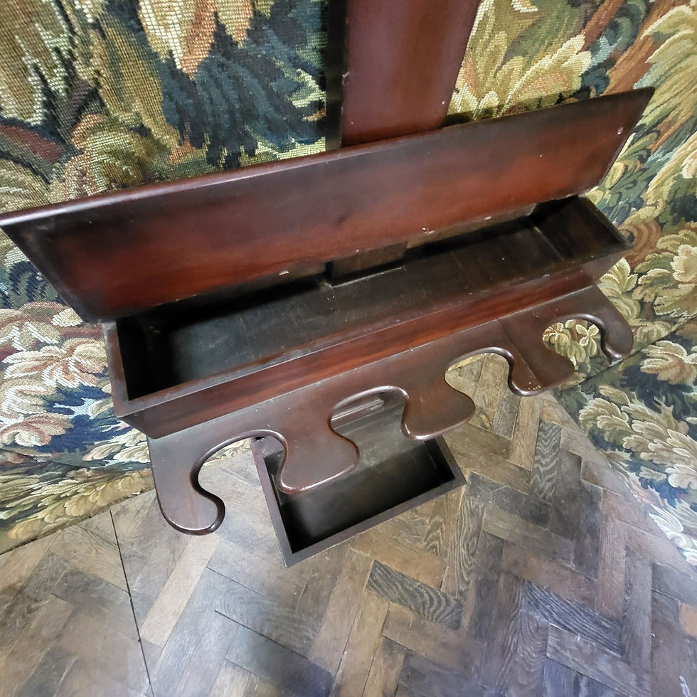 Thumbnail: Rare Regency Mahogany Hallstand