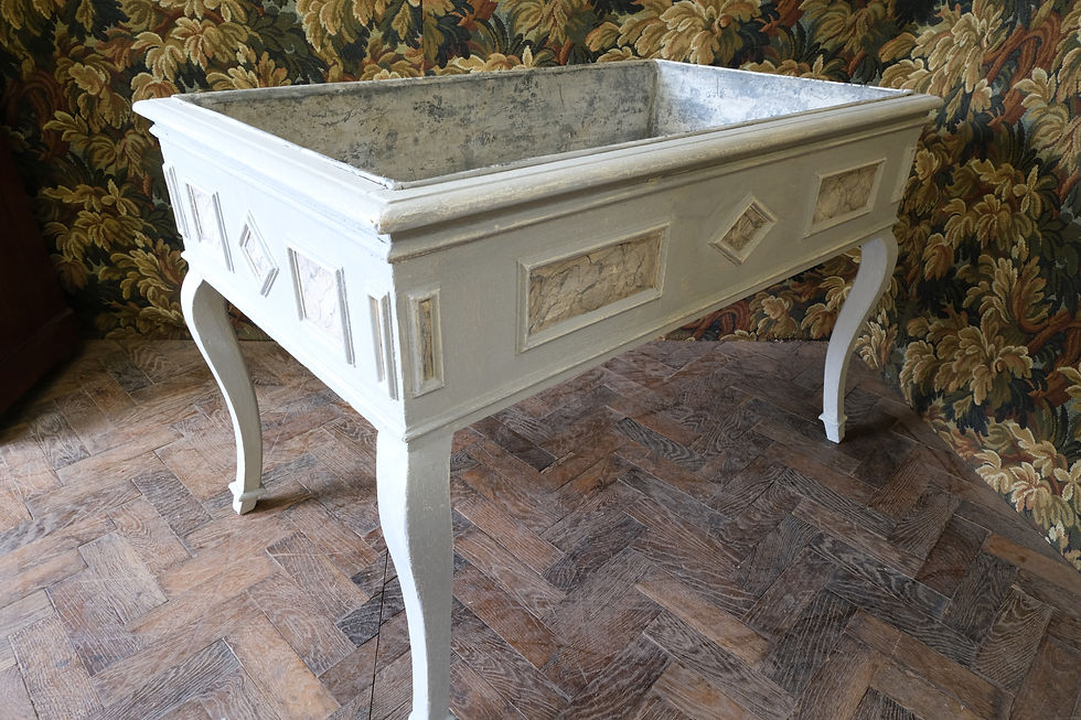 Thumbnail: Antique decorative country house planter/wine cooler