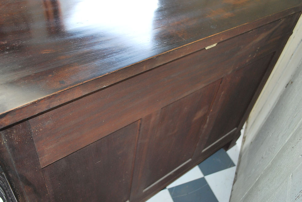 Thumbnail: Antique Waring and Gillow commode/ side cabinet