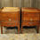Thumbnail: Pair of Georgian tray-top commodes/ bedside cupboards