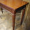 Thumbnail: antique Georgian mahogany console serving table
