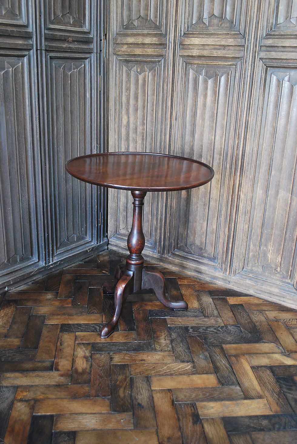 Thumbnail: Georgian Mahogany Tripod Table