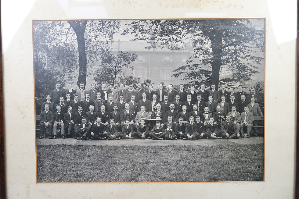 Thumbnail: Victorian school photo in frame
