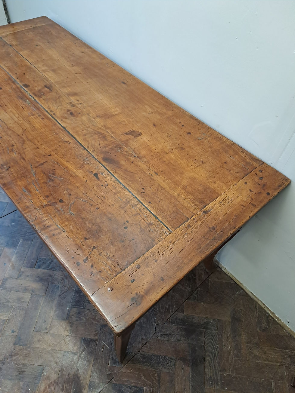 Thumbnail: Cabriole leg French farmhouse table