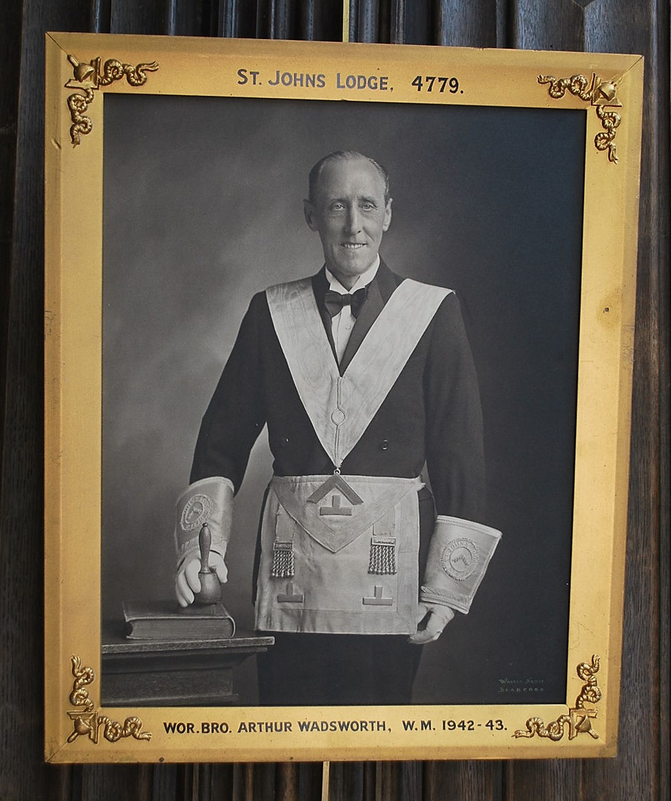 Thumbnail: Set of Three Masonic Photographs,St John Lodge