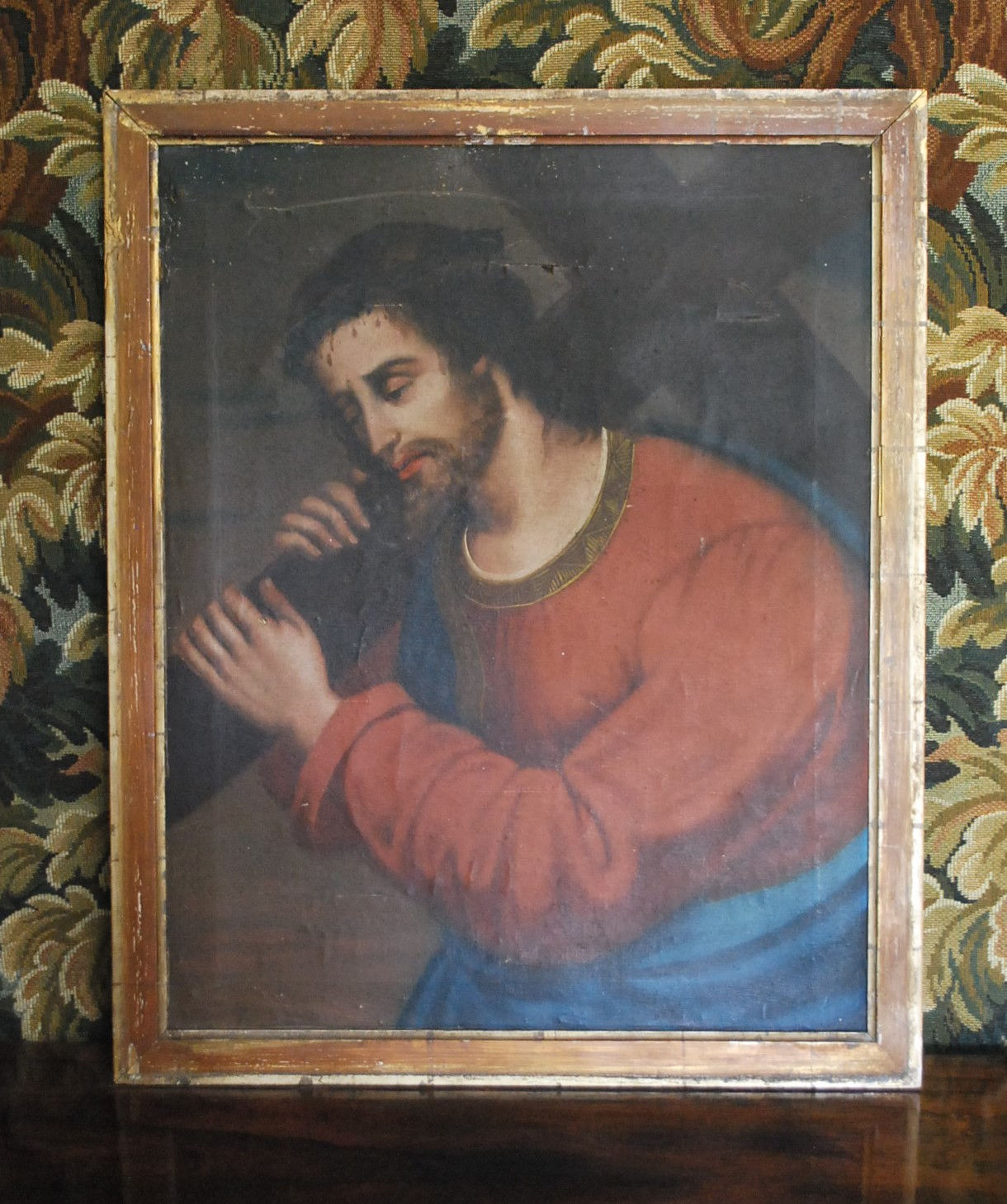 Religious painting of Christ