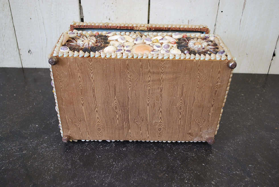 Thumbnail: Shell Decorated Jewellery Box