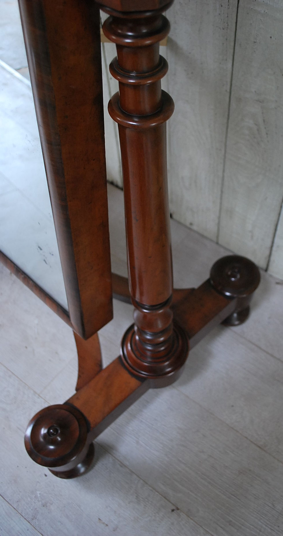 Thumbnail: antique Mahogany Cheval Dressing Mirror