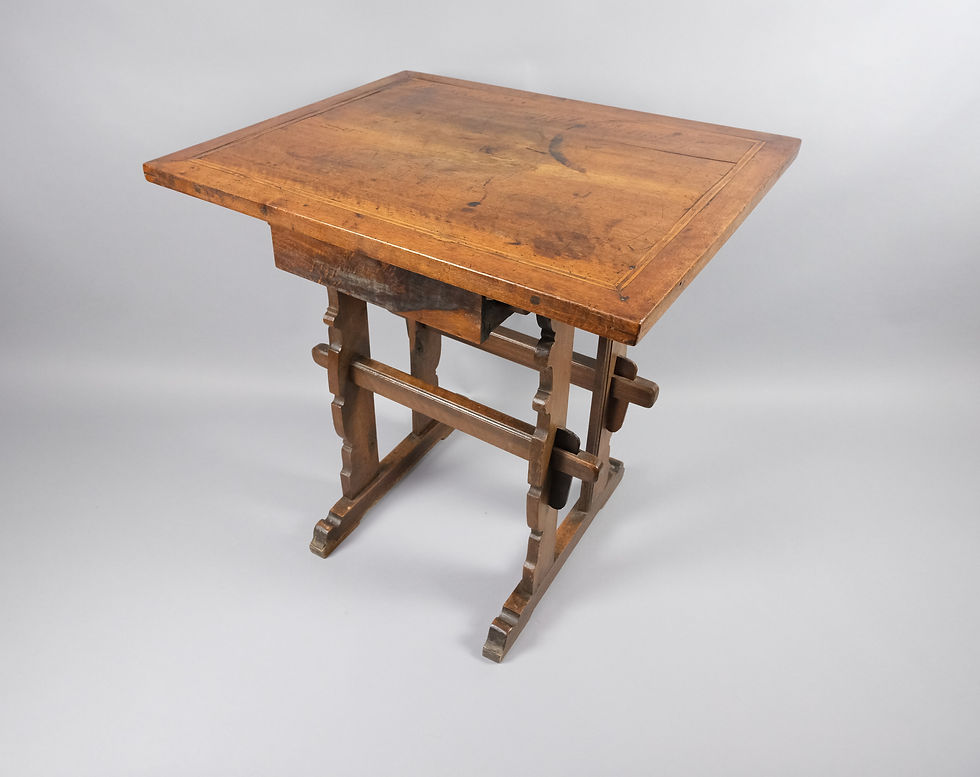 Thumbnail: Antique Swiss Side Table