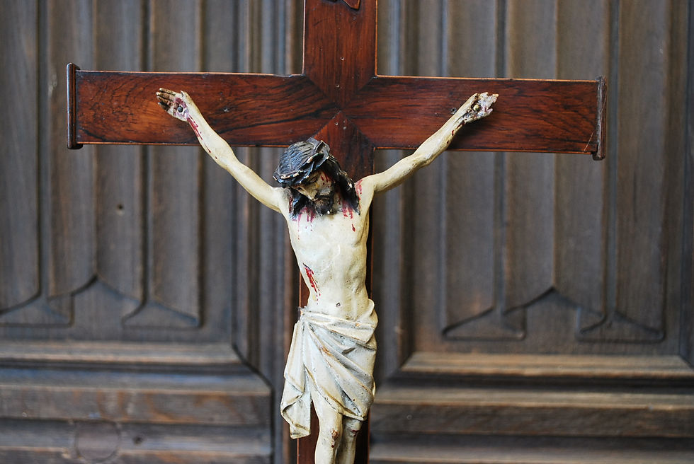 Thumbnail: Polychrome Corpus Christi cross