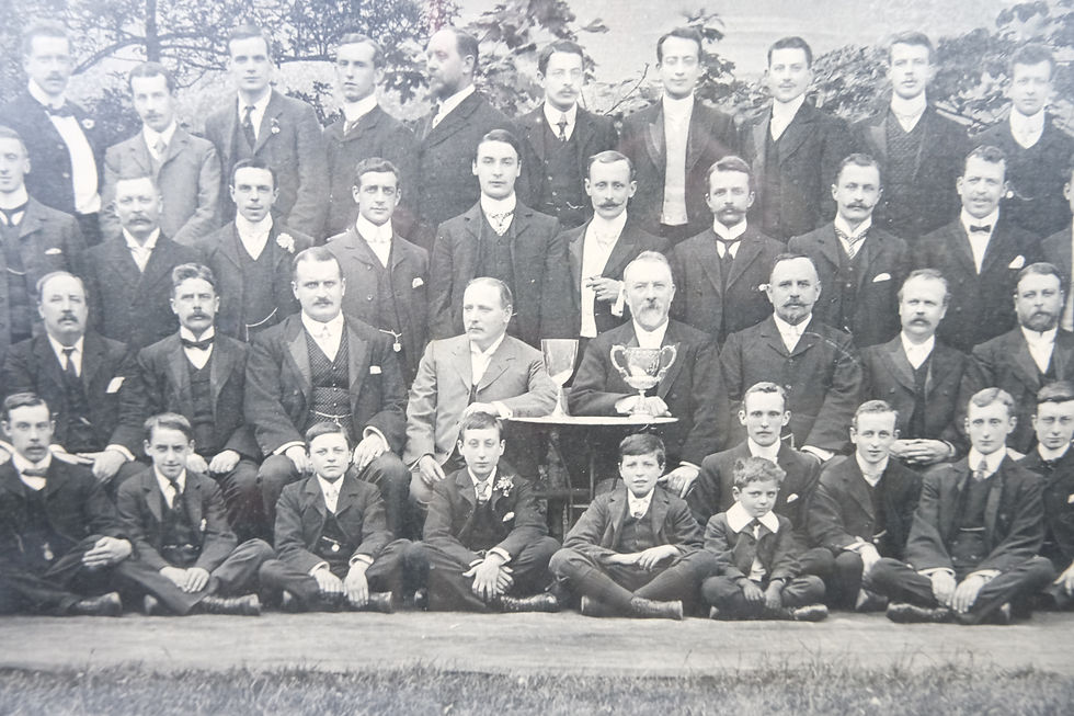 Thumbnail: Victorian school photo in frame