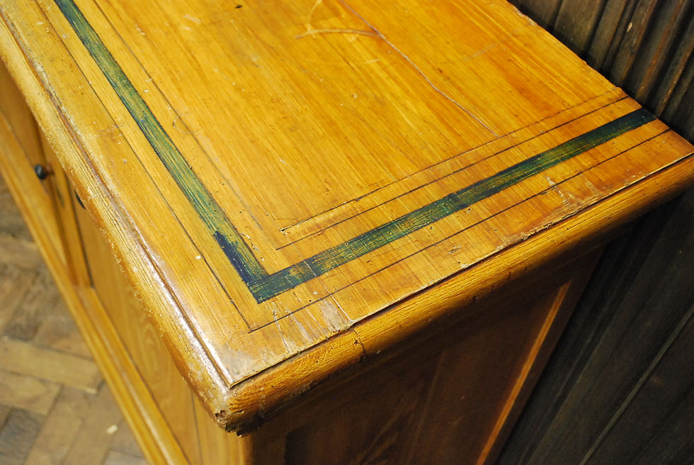 Thumbnail: Antique Painted French Buffet