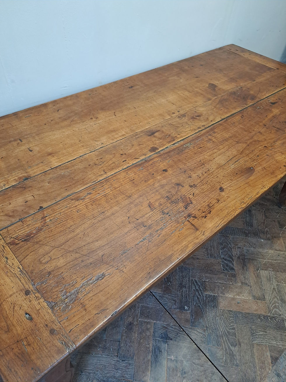 Thumbnail: Cabriole leg French farmhouse table