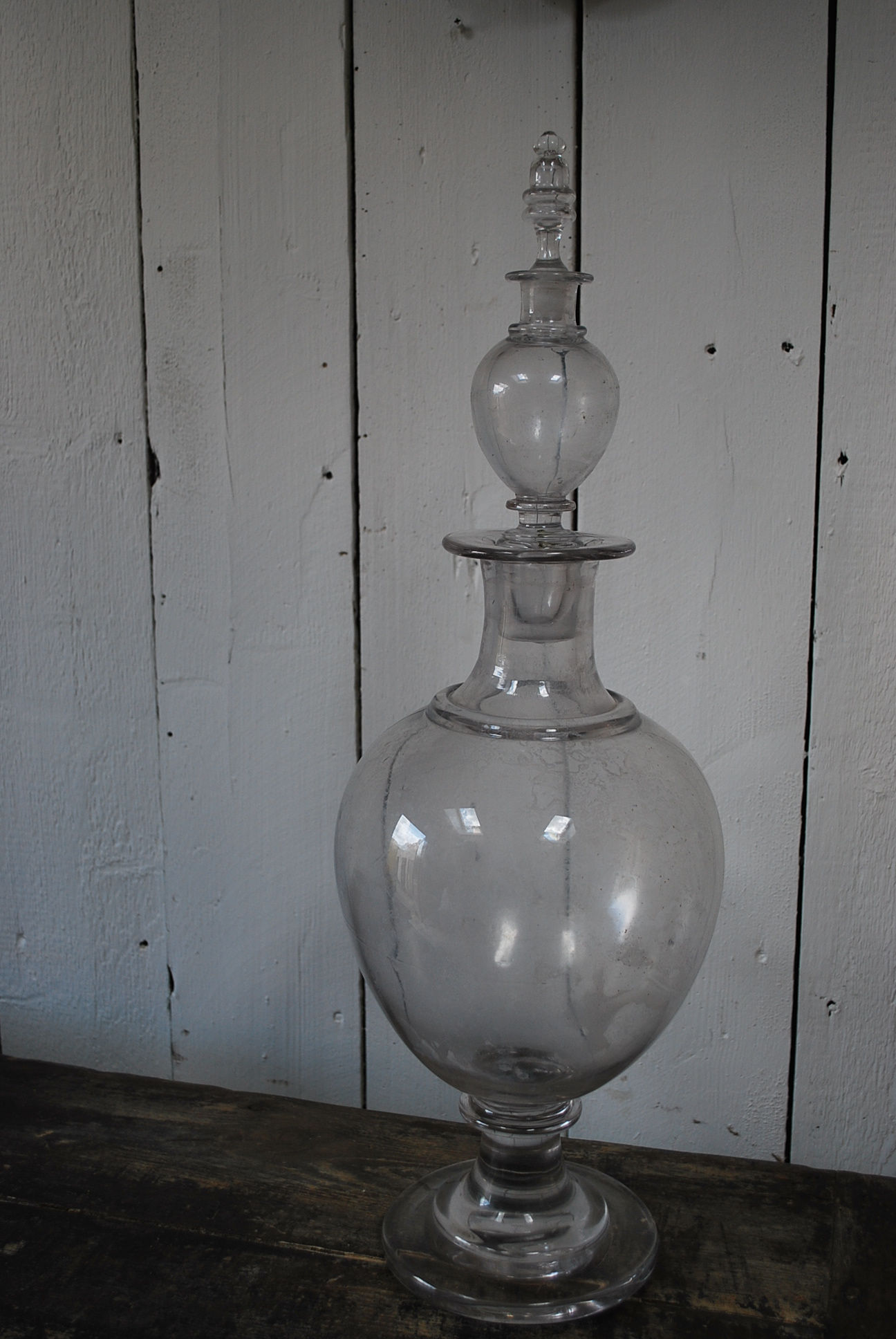 Large perfumers display bottle