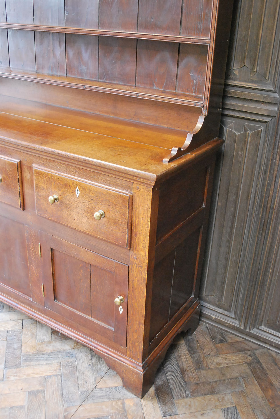 Thumbnail: Regency Oak Dresser with a Rack