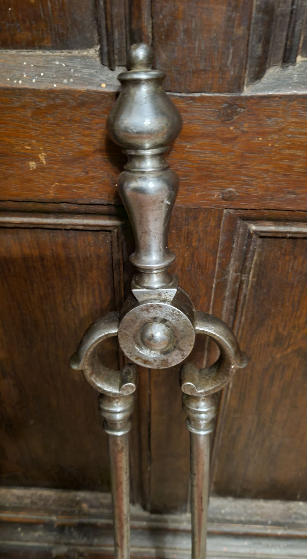 Thumbnail: Set Of Georgian Steel Fire Irons