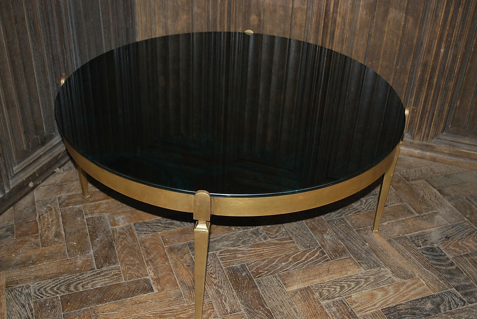Thumbnail: Italian Brass Coffee Table