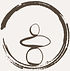 Logo for Inner Balance featuring the Ensō circle, representing balance, imperfection, mindfulness, and the present.