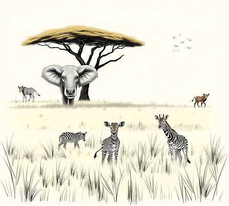 art of wildlife in savanna a.jpg