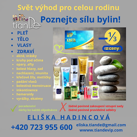 tiande vip karta sleva