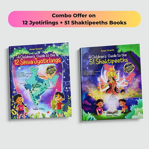 12 Jyotirlings + 51 Shaktipeeths Book Set [Hardcover] | Amar Granth