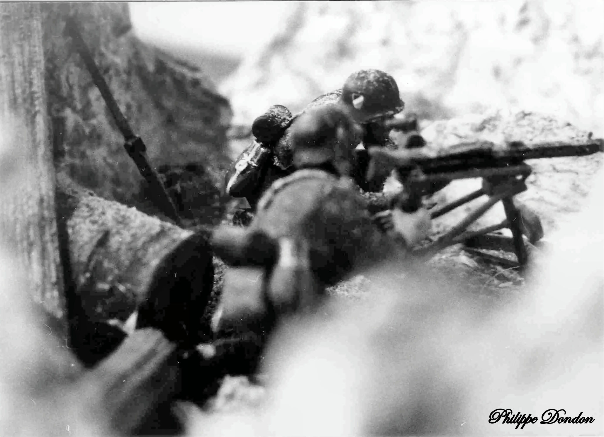 maquette 1/35 Tamiya WW2 MG 42