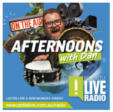 Newcastle Live radio interview with Dan Beazley link