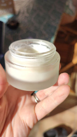 Création d'une créme visage atelier cosmétique Aurélie Pasquet