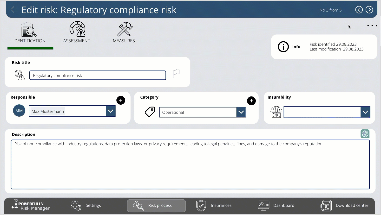 Risk Management with Microsoft Power Apps