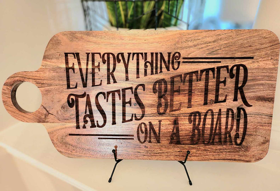 Oblong Charcuterie Board - Seasonal