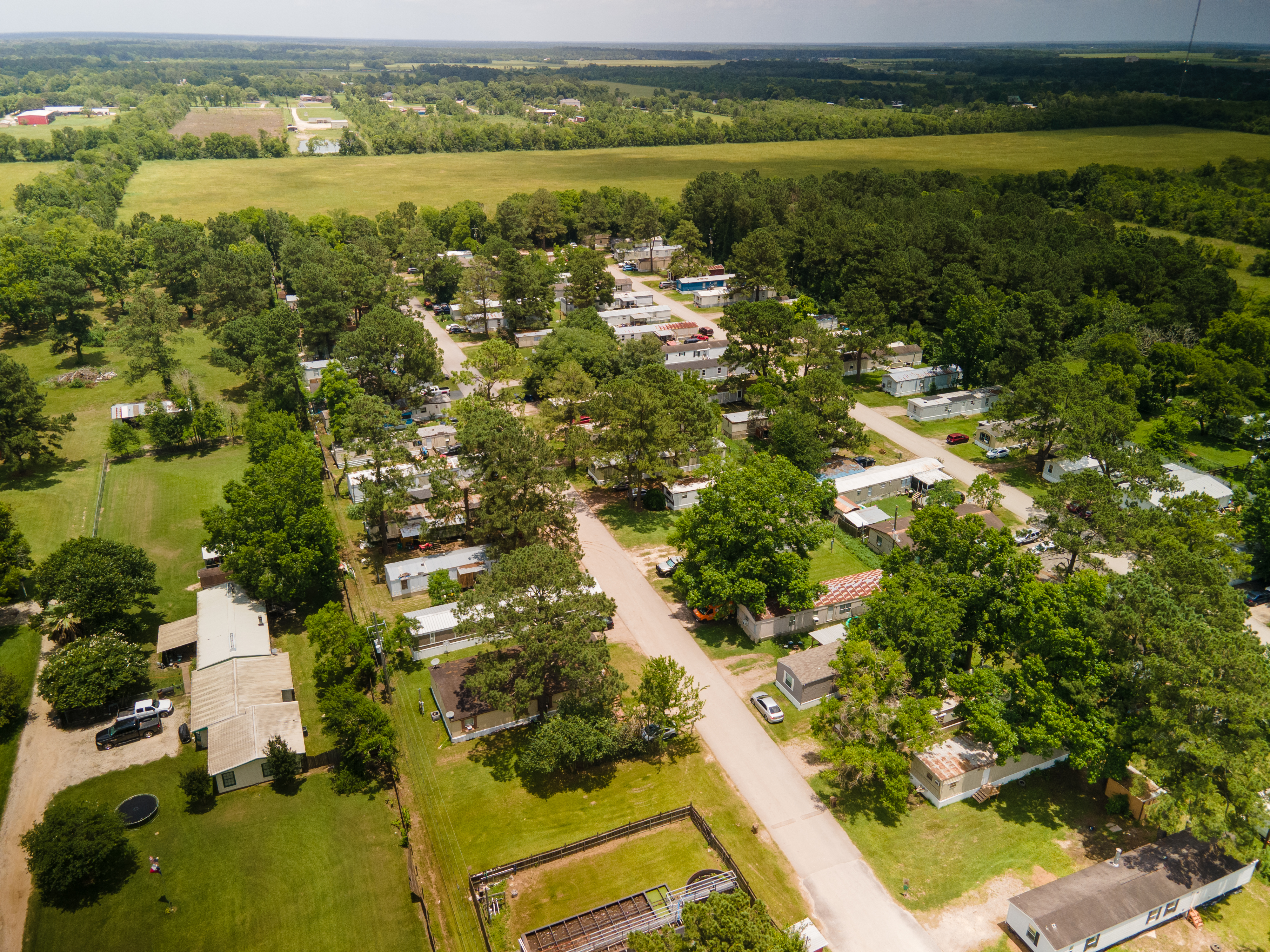Northtown Estates MHC aerial view