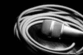 Black & White Microphone